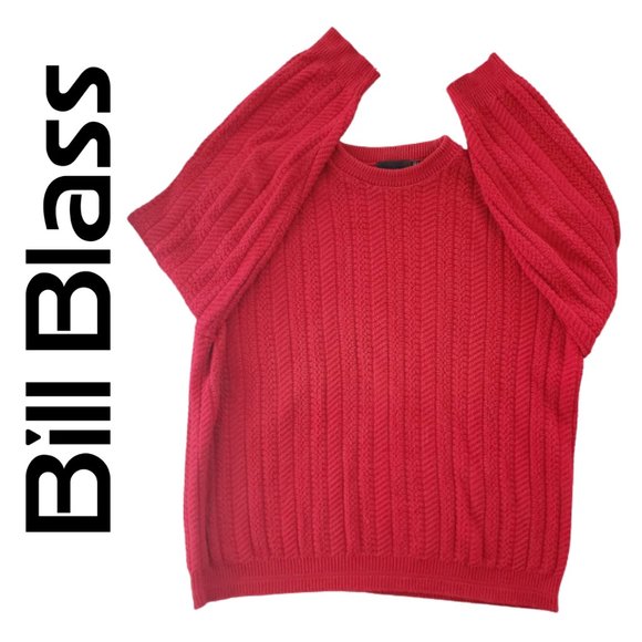 bill blass Other - Men's Bill Blass Dark Red Long Sleeve Sweater XL